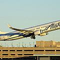Alaska Boeing 737-990 N306AS Phoenix Sky Harbor December 24 2014 